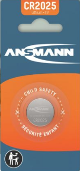 ANSMANN® Lithium Knopfzelle CR2025